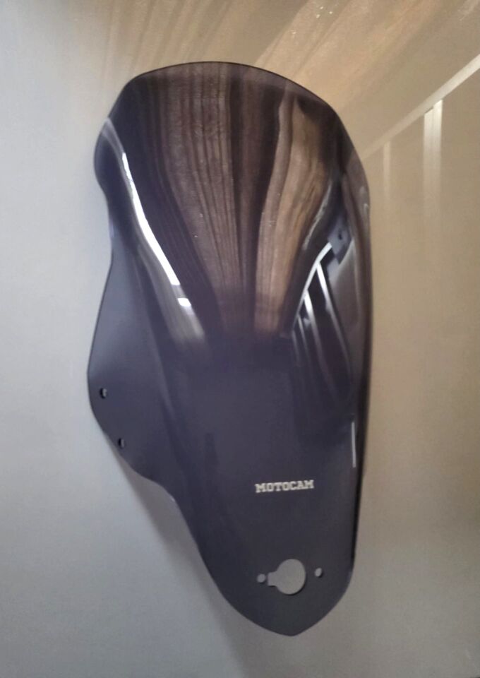 MOTOCAM Kymco Xtown CT 250 Ön Cam 2020-2026 Model 68cm Füme Renkli 4mm ORİJİNAL BOYLU