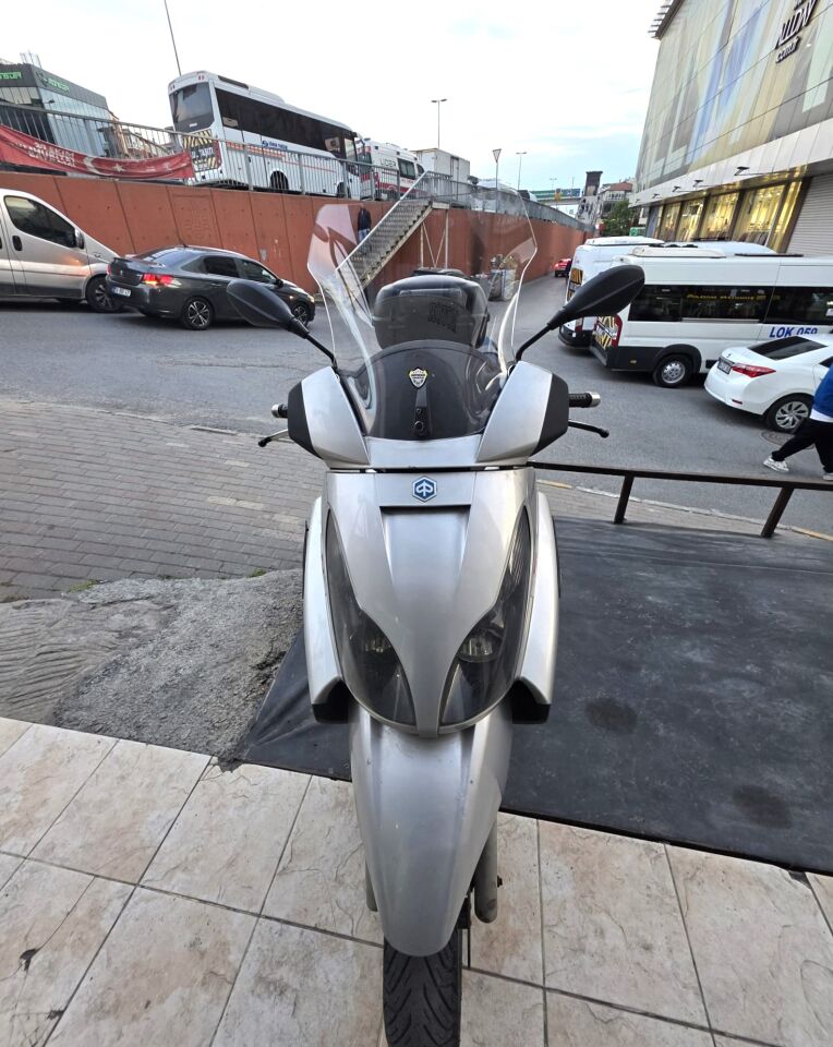 MOTOCAM Piaggio X7 Ön Cam 2007-2012 Model 43cm Şeffaf Renkli 4mm