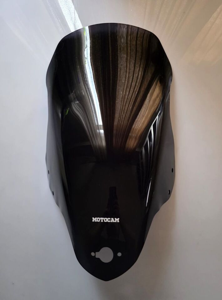 MOTOCAM Kymco Xtown CT 250 Ön Cam 2020-2026 Model 68cm Siyah Renkli 4mm ORİJİNAL BOYLU