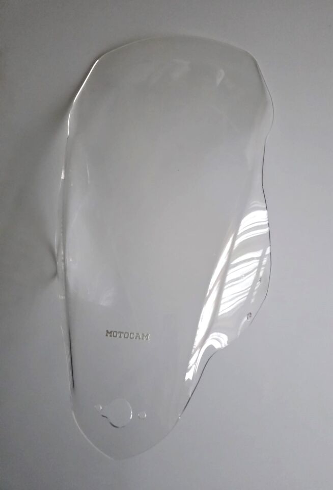 MOTOCAM Kymco Xtown CT 250 Ön Cam 2020-2026 Model 68cm Şeffaf Renkli 4mm ORİJİNAL BOYLU