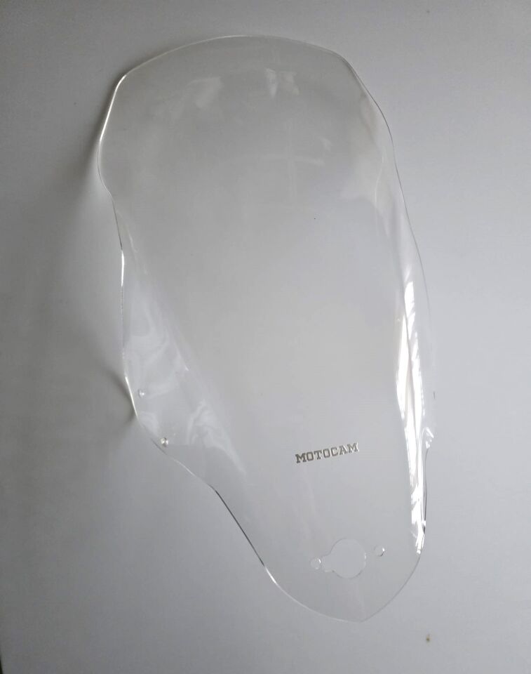 MOTOCAM Kymco Xtown CT 250 Ön Cam 2020-2026 Model 68cm Şeffaf Renkli 4mm ORİJİNAL BOYLU