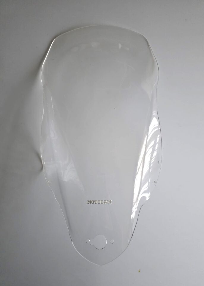 MOTOCAM Kymco Xtown CT 250 Ön Cam 2020-2026 Model 68cm Şeffaf Renkli 4mm ORİJİNAL BOYLU