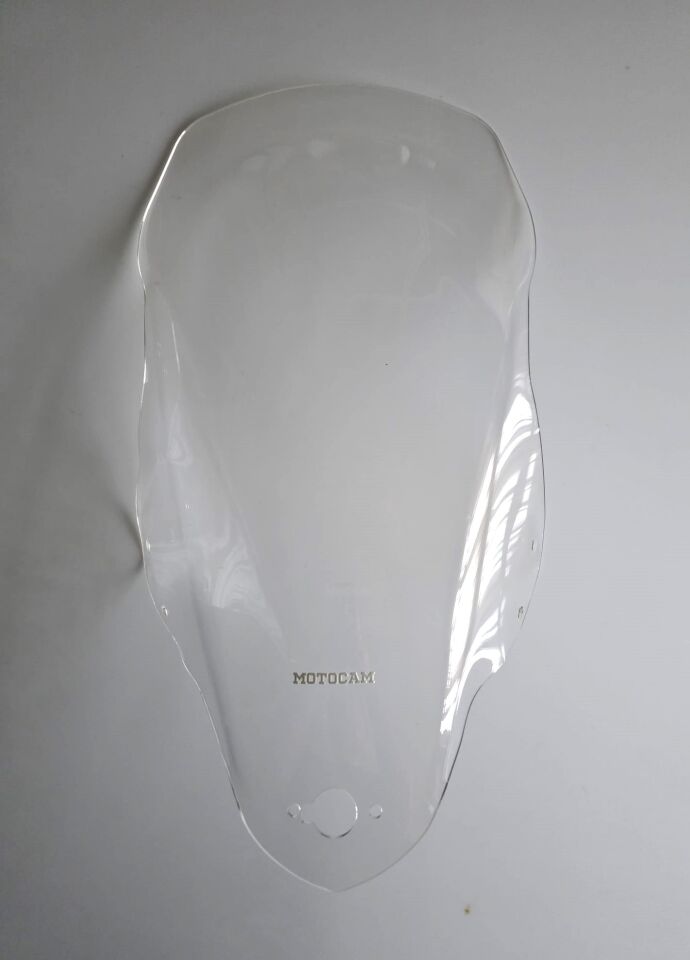 MOTOCAM Kymco Xtown CT 250 Ön Cam 2020-2026 Model 68cm Şeffaf Renkli 4mm ORİJİNAL BOYLU