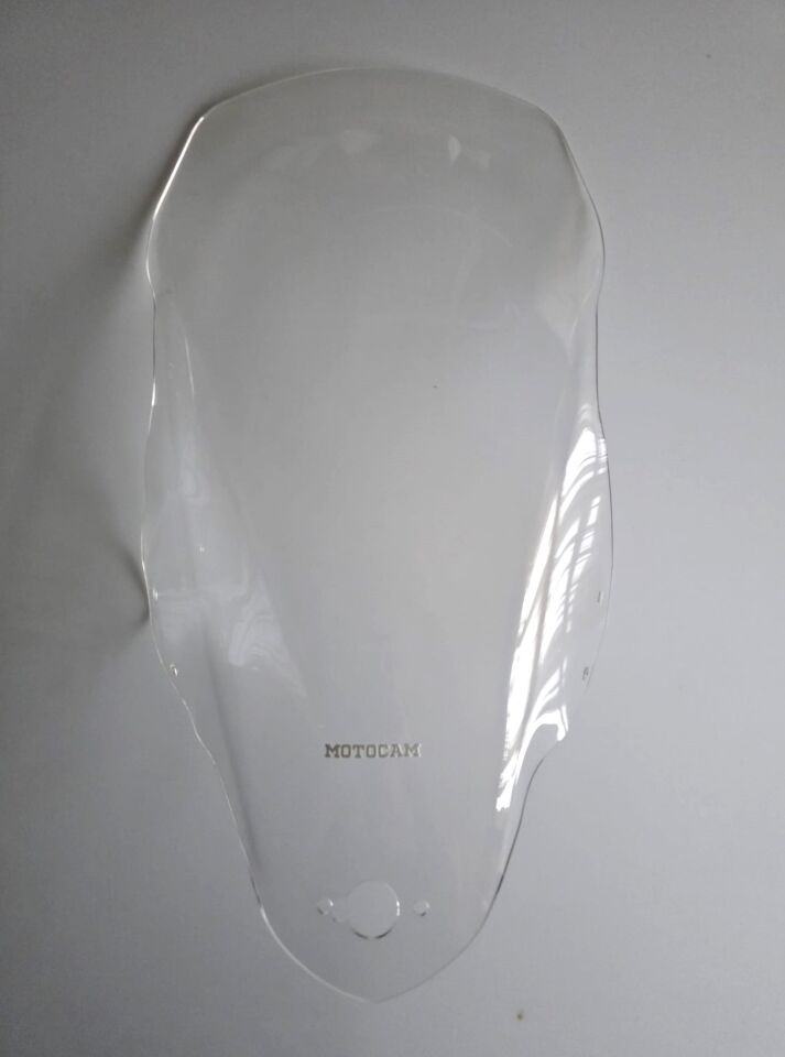 MOTOCAM Kymco Xtown CT 250 Ön Cam 2020-2026 Model 68cm Şeffaf Renkli 4mm ORİJİNAL BOYLU