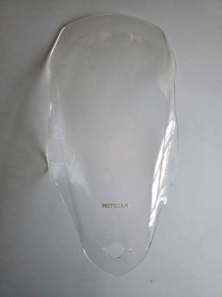 MOTOCAM Kymco Xtown CT 250 Ön Cam 2020-2026 Model 68cm Şeffaf Renkli 4mm ORİJİNAL BOYLU