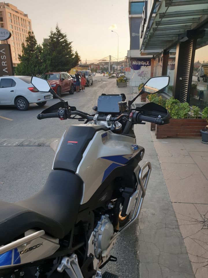 Voge Ds 900 X Ön Cam 2024,2025 Model 53cm Şeffaf Renkli