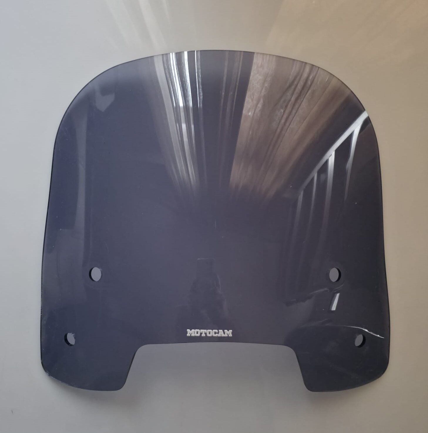 MOTOCAM Apachi Beauty 50 Ön Cam 2024-2026 Model 38cm Füme Renkli 4mm APARATSIZ