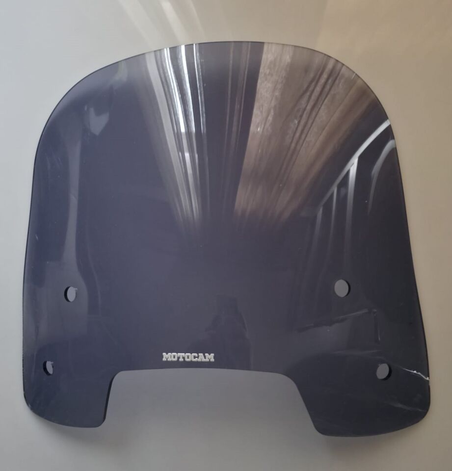 MOTOCAM Apachi Beauty 50 Ön Cam 2024-2026 Model 38cm Füme Renkli 4mm APARATSIZ