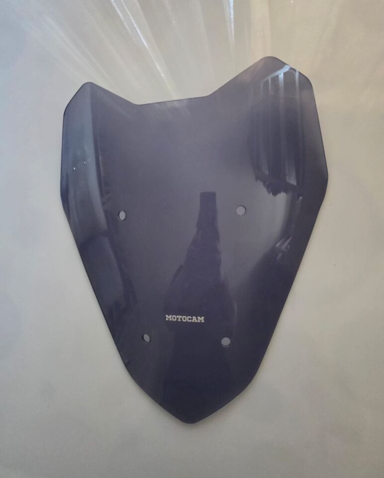 MOTOCAM Altai F1 Max Ön Cam 2021-2026 Model 40cm Füme Renkli 4mm