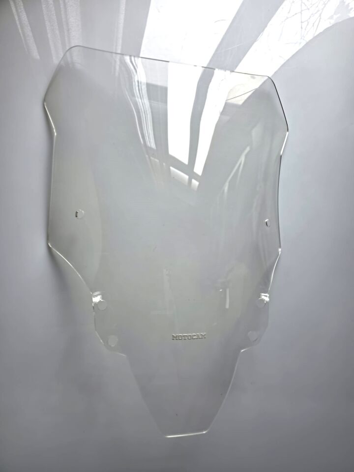 MOTOCAM QJ SRT 800 Ön Cam 2023-2026 Model 55cm Şeffaf Renkli 4mm