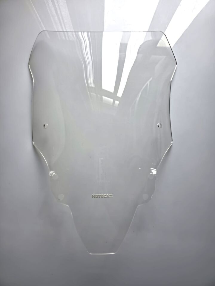 MOTOCAM QJ SRT 800 Ön Cam 2023-2026 Model 55cm Şeffaf Renkli 4mm