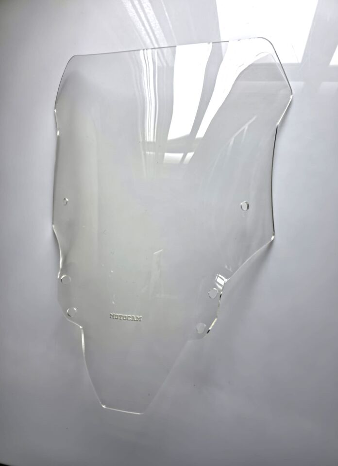 MOTOCAM QJ SRT 800 Ön Cam 2023-2026 Model 55cm Şeffaf Renkli 4mm