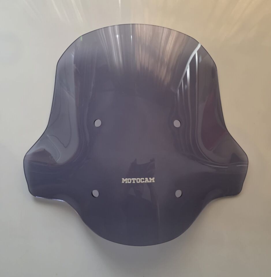 MOTOCAM CSN Comfort Ön Cam 2024-2026 Model 42cm Füme Renkli 4mm SPORTİF