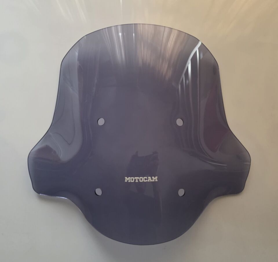 MOTOCAM CSN Comfort Ön Cam 2024-2026 Model 42cm Füme Renkli 4mm SPORTİF