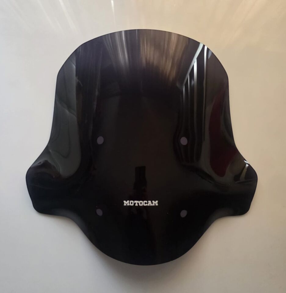 MOTOCAM CSN Comfort Ön Cam 2024-2026 Model 42cm Siyah Renkli 4mm SPORTİF