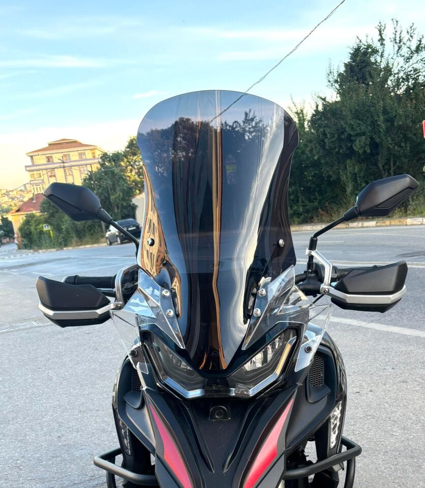 MOTOCAM QJ SRT 800 Ön Cam 2023-2026 Model 61cm Siyah Renkli 4mm