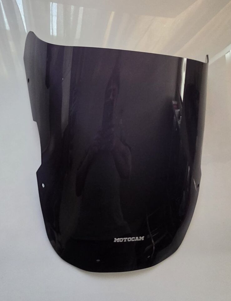 MOTOCAM Yamaha FJ 1200 Ön Cam 1984-1996 Model 45cm Siyah Renkli 4mm