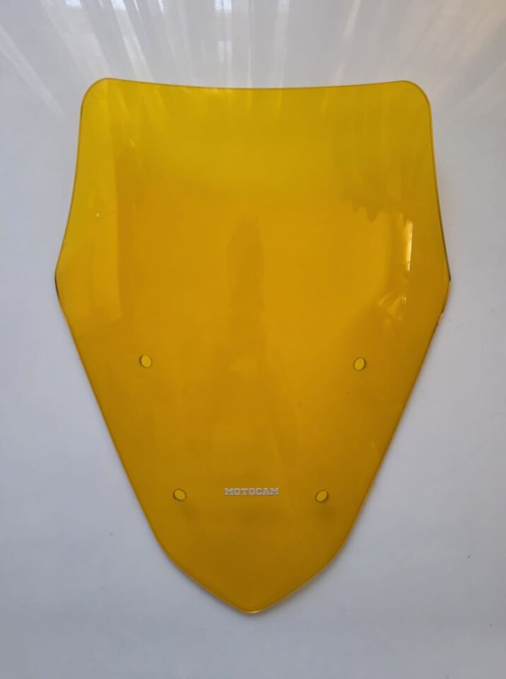 MOTOCAM Altai F1 Max Ön Cam 2021-2026 Model 43cm Sarı Renkli 4mm