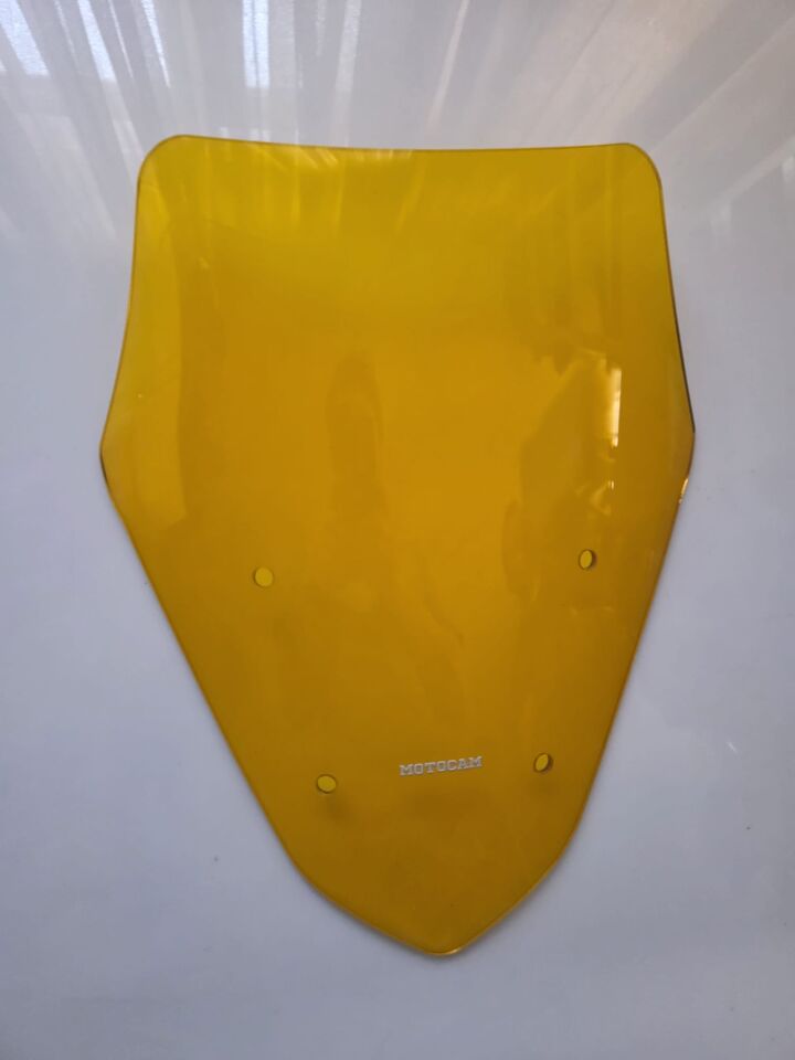MOTOCAM Altai F1 Max Ön Cam 2021-2026 Model 43cm Sarı Renkli 4mm
