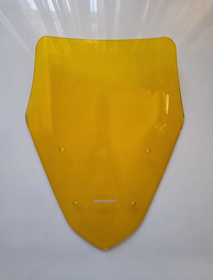 MOTOCAM Altai F1 Max Ön Cam 2021-2026 Model 43cm Sarı Renkli 4mm