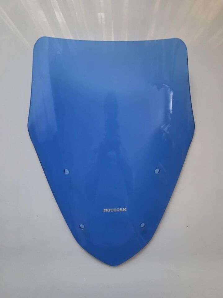 MOTOCAM Altai F1 Max Ön Cam 2021-2026 Model 43cm Mavi Renkli 4mm