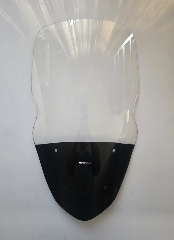 MOTOCAM Küba Newcity 125 Ön Cam 2023-2026 Model 58cm Şeffaf Renkli 4mm ORJİNAL BOYLU