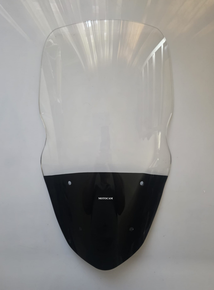 MOTOCAM Küba Newcity 125 Ön Cam 2023-2026 Model 58cm Şeffaf Renkli 4mm ORJİNAL BOYLU