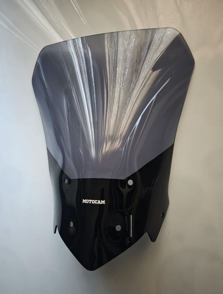 MOTOCAM Mondial Rx1 İ Evo Ön Cam 2018-2020 Model 50cm Füme Renkli 4mm