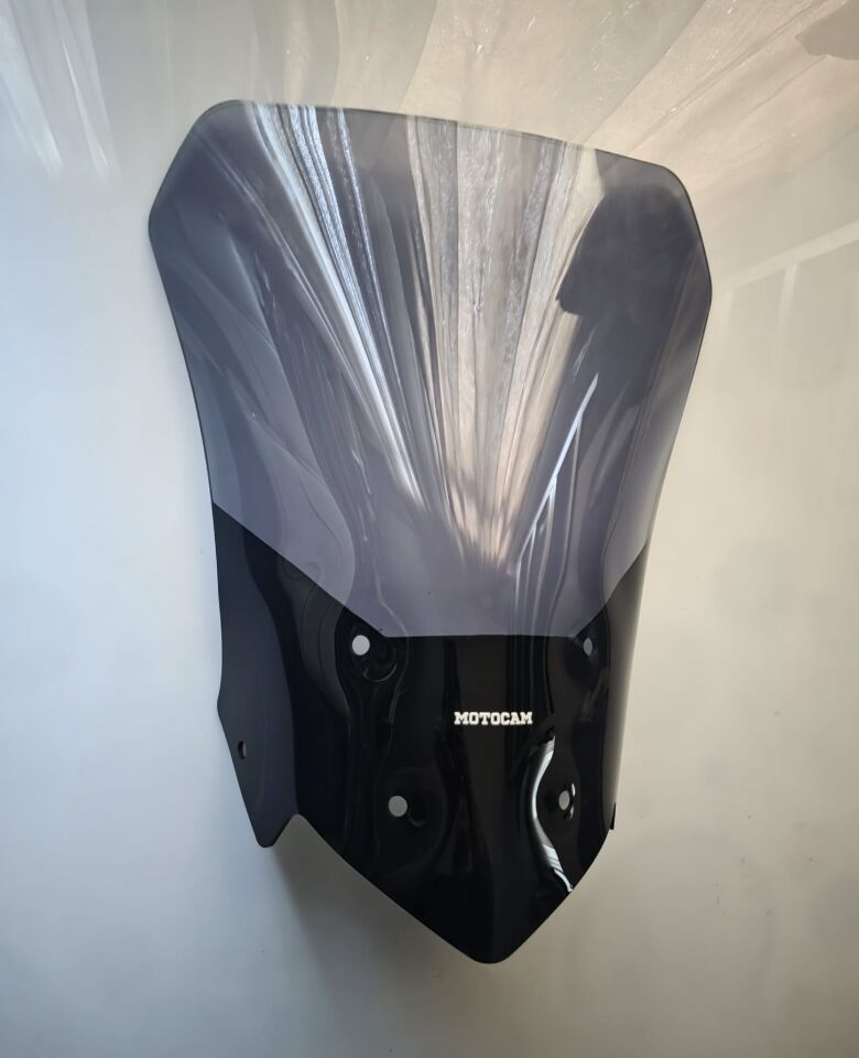 MOTOCAM Mondial Rx1 İ Evo Ön Cam 2018-2020 Model 50cm Füme Renkli 4mm