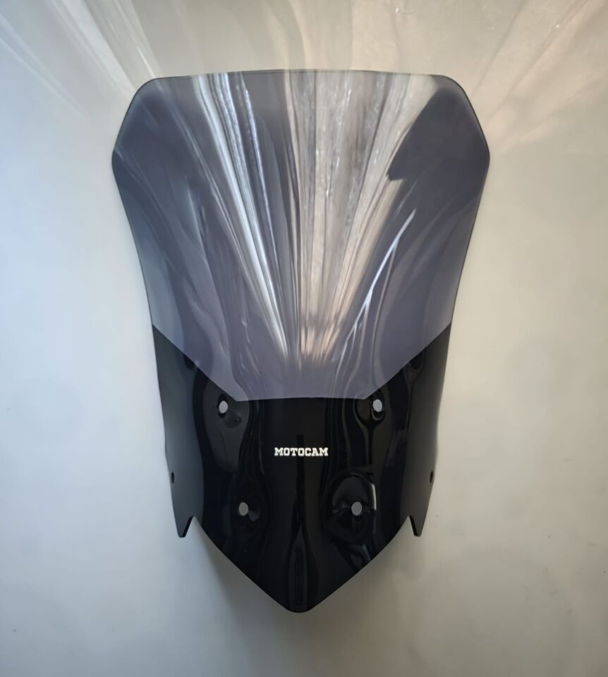 MOTOCAM Mondial Rx1 İ Evo Ön Cam 2018-2020 Model 50cm Füme Renkli 4mm