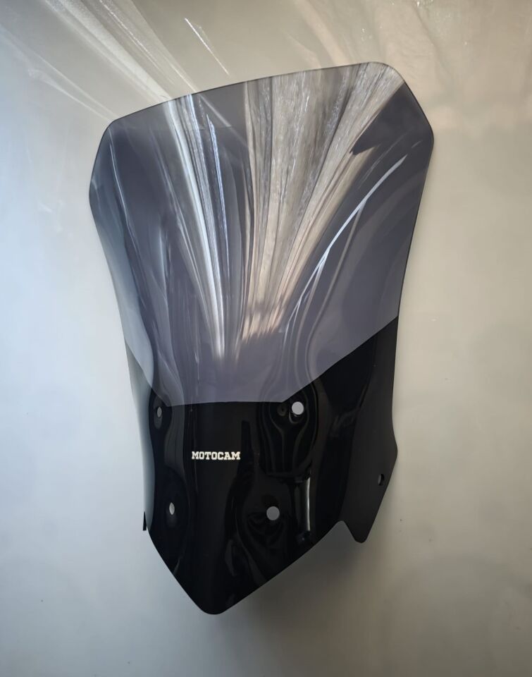 MOTOCAM Mondial Rx1 İ Evo Ön Cam 2018-2020 Model 50cm Füme Renkli 4mm