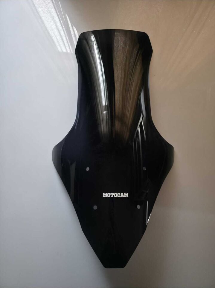 MOTOCAM Motolüx Mtx 125 Ön Cam 2022-2026 Model 78cm Siyah Renkli 4mm UZUN
