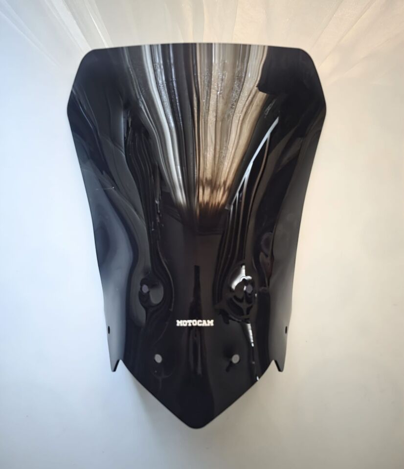 MOTOCAM Mondial Rx1 İ Evo Ön Cam 2018-2020 Model 50cm Siyah Renkli 4mm