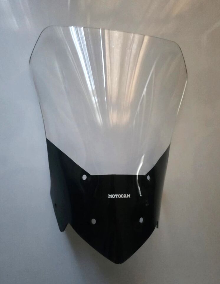 MOTOCAM Mondial Rx1 İ Evo Ön Cam 2018-2020 Model 50cm Şeffaf Renkli 4mm