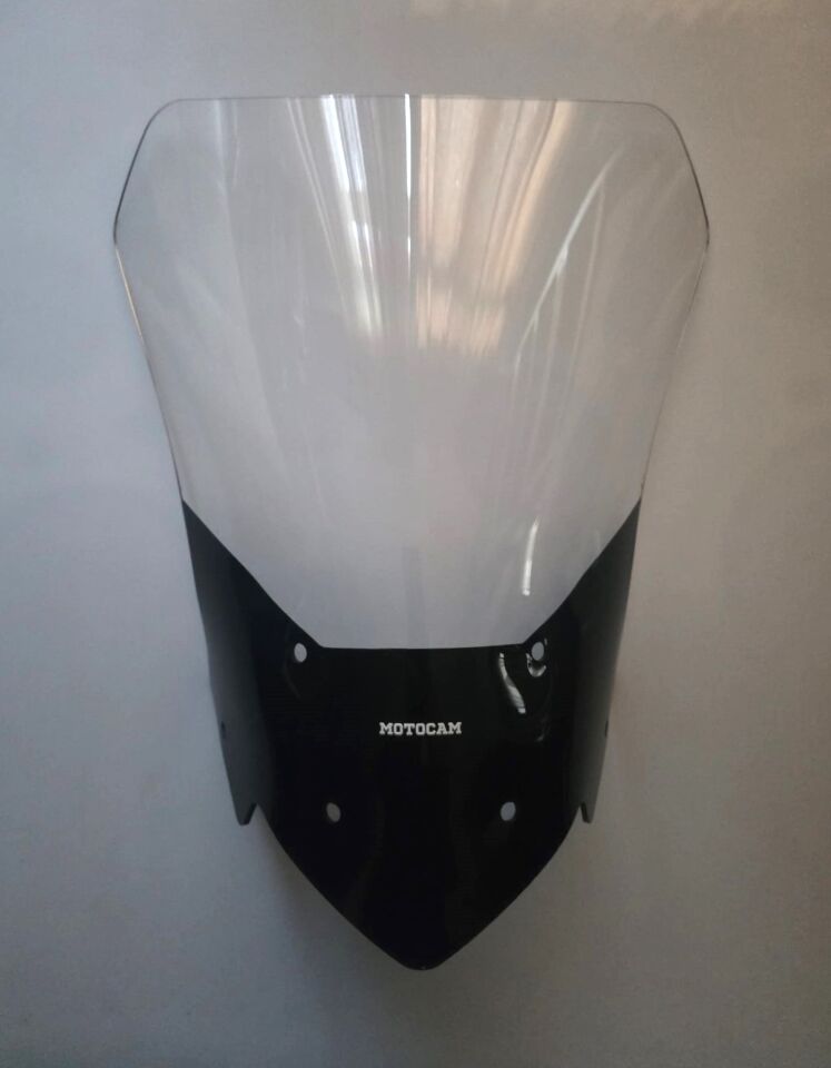 MOTOCAM Mondial Rx1 İ Evo Ön Cam 2018-2020 Model 50cm Şeffaf Renkli 4mm