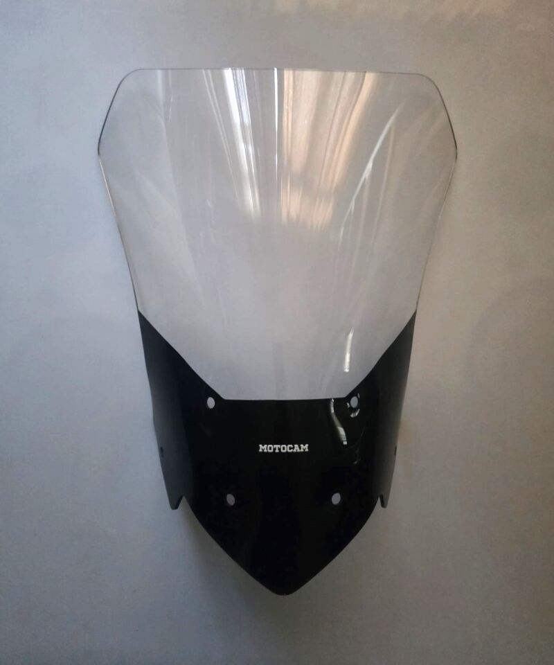 MOTOCAM Mondial Rx1 İ Evo Ön Cam 2018-2020 Model 50cm Şeffaf Renkli 4mm