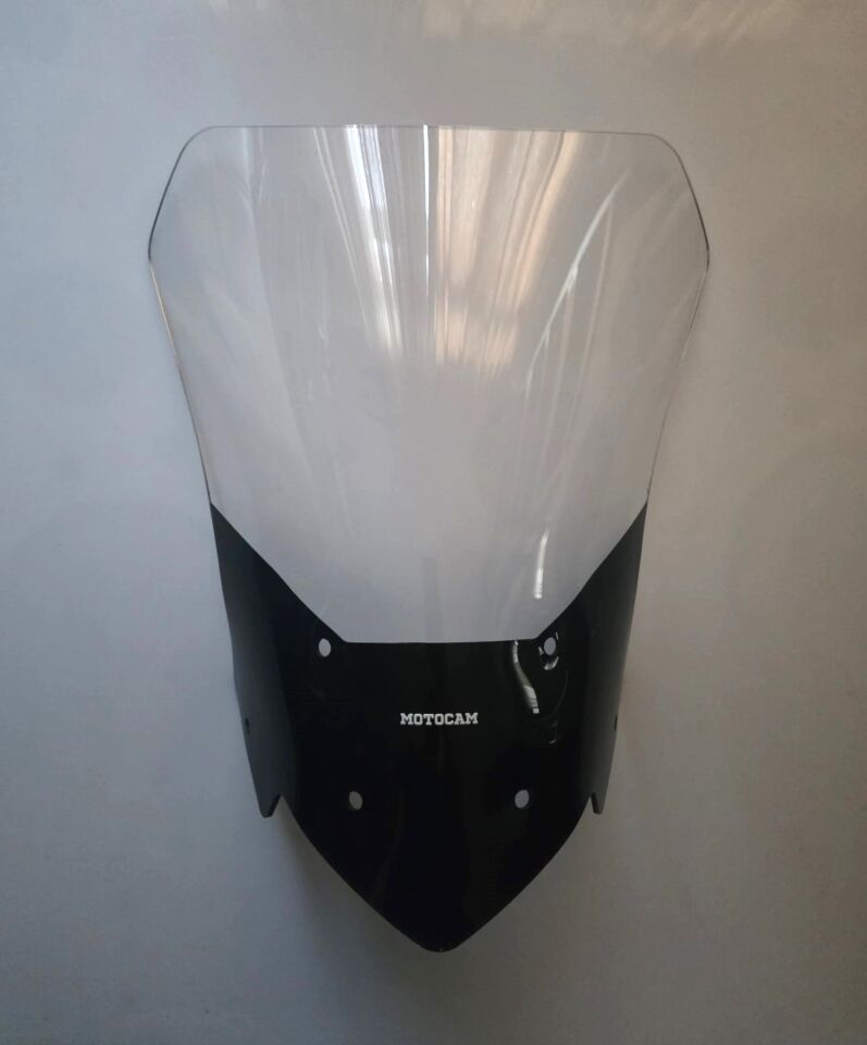 MOTOCAM Mondial Rx1 İ Evo Ön Cam 2018-2020 Model 50cm Şeffaf Renkli 4mm