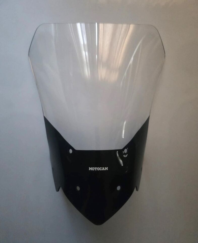 MOTOCAM Mondial Rx1 İ Evo Ön Cam 2018-2020 Model 50cm Şeffaf Renkli 4mm