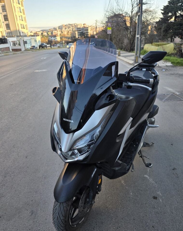 MOTOCAM Honda Forza 250 Ön Cam 2018-2020 Model 47cm Füme Renkli 4mm