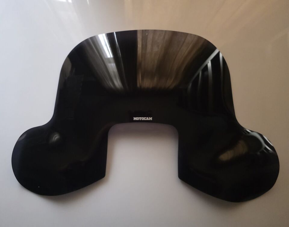 MOTOCAM SFM Mayro 50 Ön Cam 2023-2026 Model 42cm Siyah Renkli 4mm Elcikli APARATSIZ
