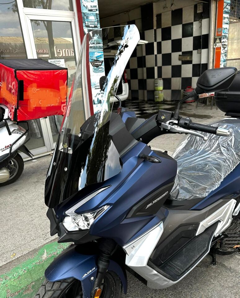 MOTOCAM RKS Blade 250 Ön Cam 2023-2026 Model 75cm Şeffaf Renkli 4mm UZUN