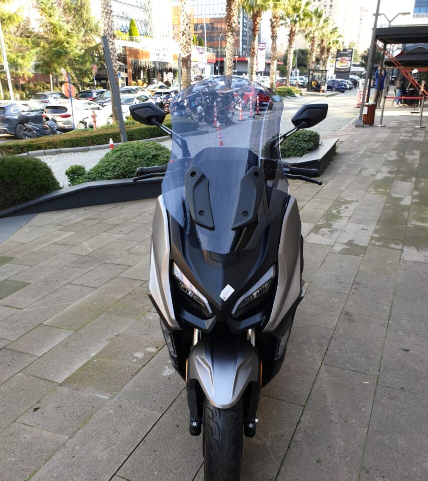 MOTOCAM RKS Fort 250 Ön Cam 2023-2026 Model 74cm Füme Renkli 4mm UZUN