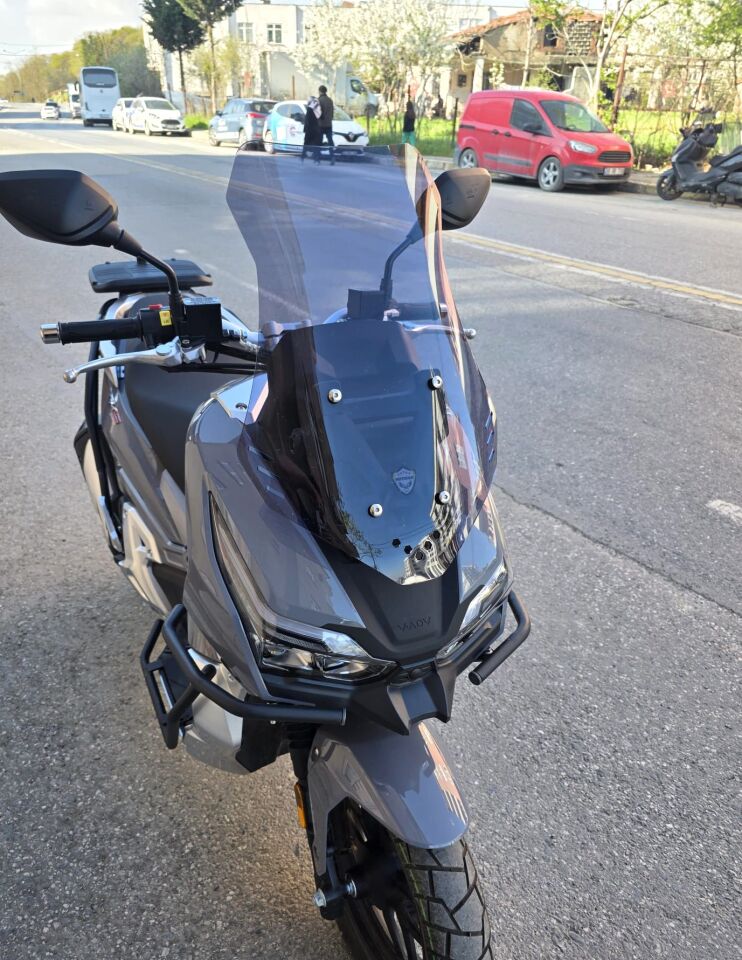 MOTOCAM RKS Freccia Ön Cam 2022-2026 Model 55cm Füme Renkli 4mm KISA