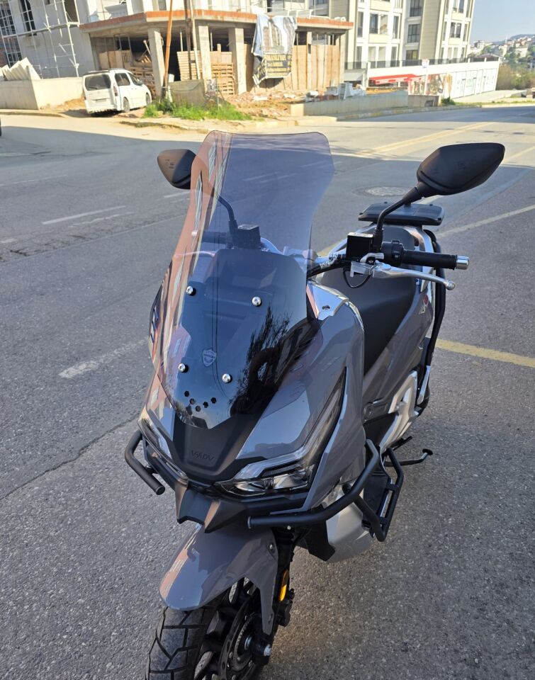 MOTOCAM RKS Freccia Ön Cam 2022-2026 Model 55cm Füme Renkli 4mm KISA