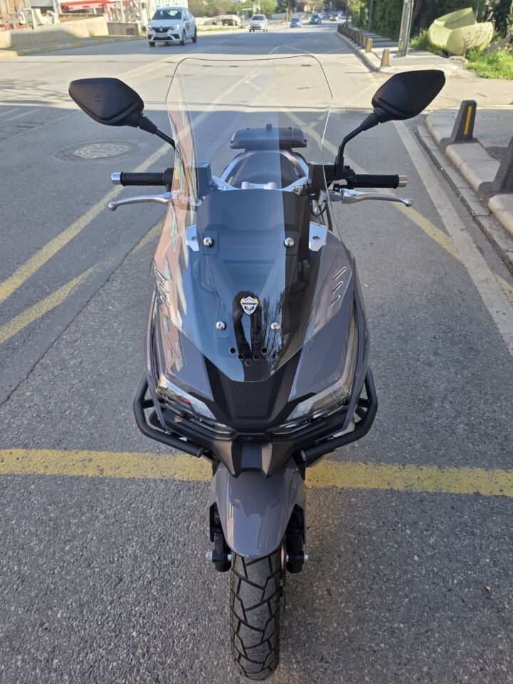 MOTOCAM RKS Freccia Ön Cam 2022-2026 Model 55cm Şeffaf Renkli 4mm KISA