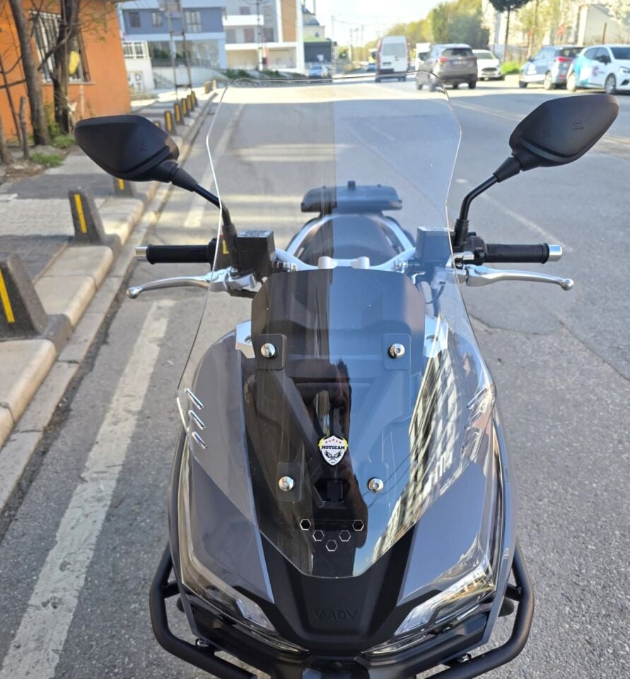 MOTOCAM RKS Freccia Ön Cam 2022-2026 Model 55cm Şeffaf Renkli 4mm KISA