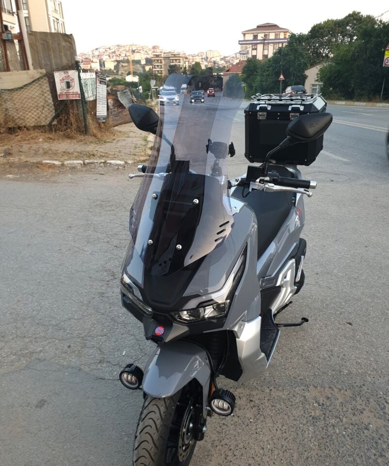 MOTOCAM RKS Freccia Ön Cam 2022-2026 Model 65cm Füme Renkli 4mm ORTA BOYLU