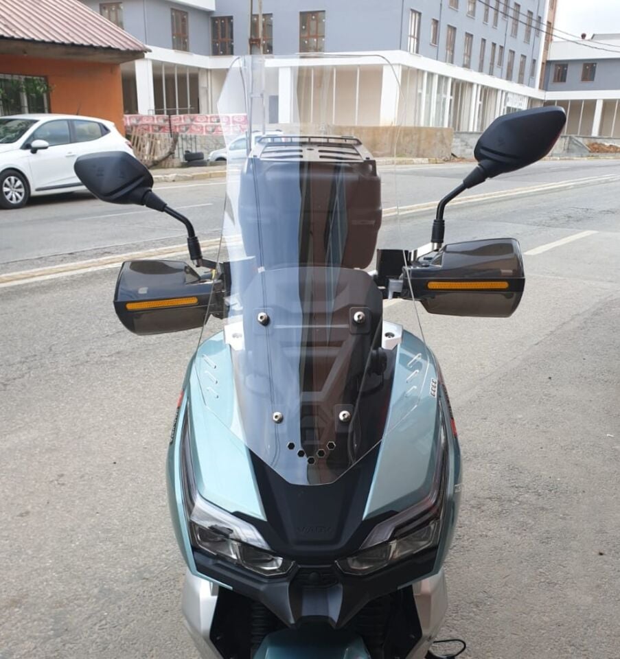 MOTOCAM RKS Freccia Ön Cam 2022-2026 Model 65cm Şeffaf Renkli 4mm ORTA BOYLU