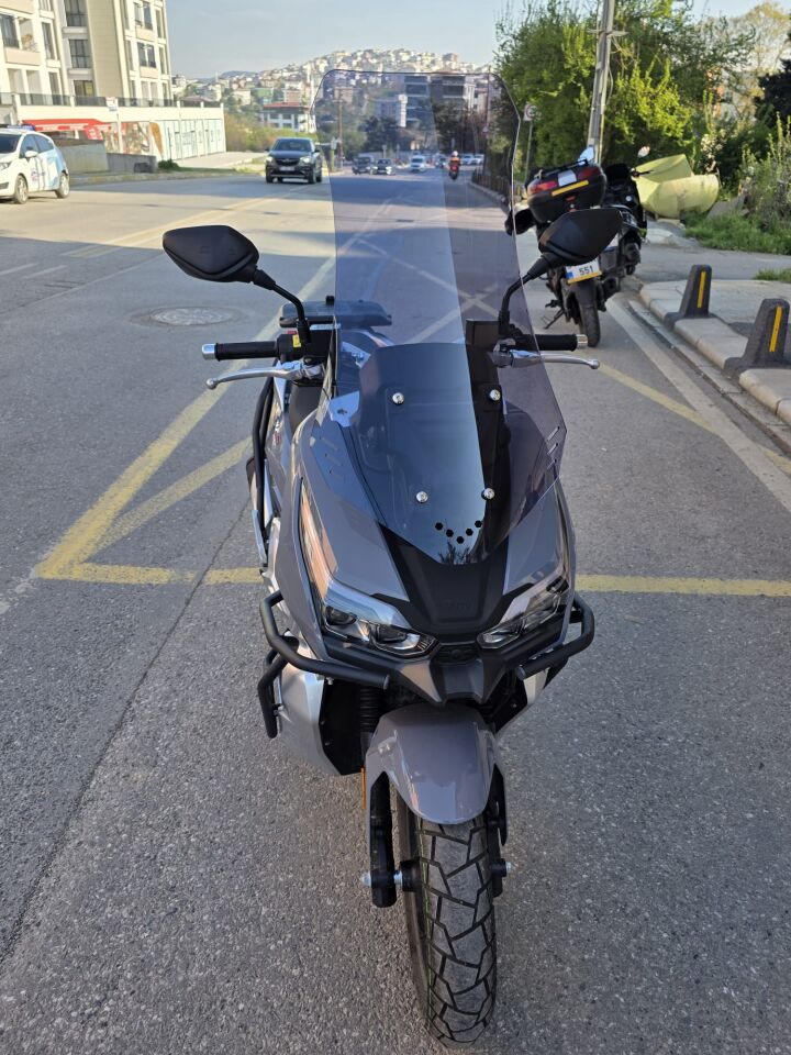 MOTOCAM RKS Freccia Ön Cam 2022-2026 Model 75cm Füme Renkli 4mm UZUN