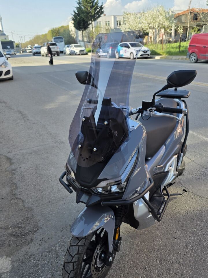 MOTOCAM RKS Freccia Ön Cam 2022-2026 Model 75cm Füme Renkli 4mm UZUN